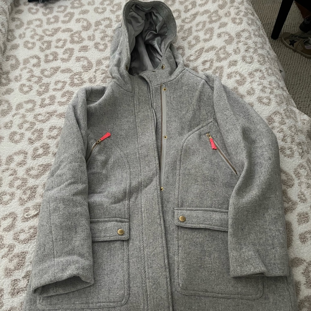 J Crew Crewcuts stadium cloth chateau parka